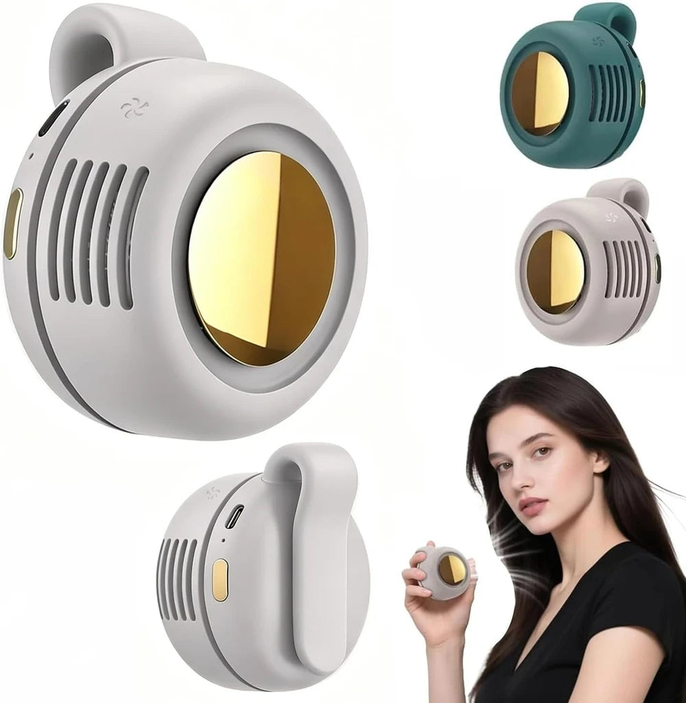 Wearable Hands-Free Clip Fan